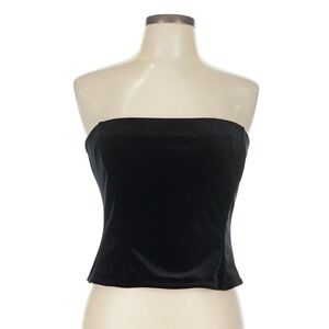 Scott McClintock Black Velvet Tube Top